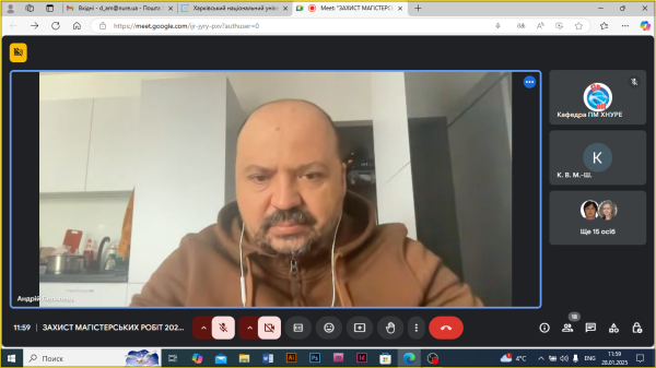 Захист магістрів спеціальності 113 Прикладна математика