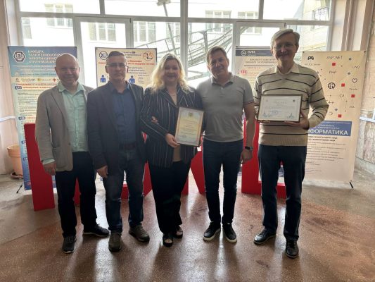 Вітаємо проф. Сидорова М.В. з подякою від Харківського міського голови!