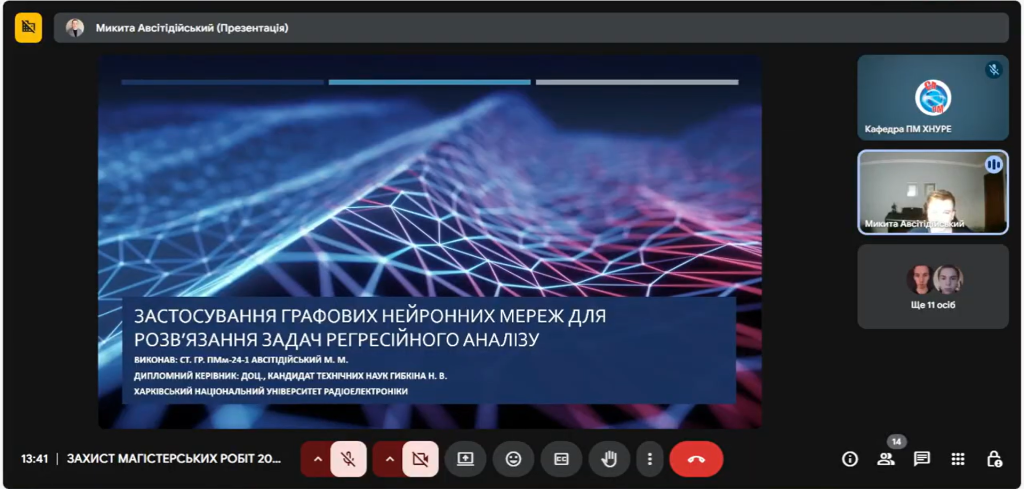 Congratulations to the Masters of Specialty 113 Applied Mathematics on the Successful Defense of Their Theses